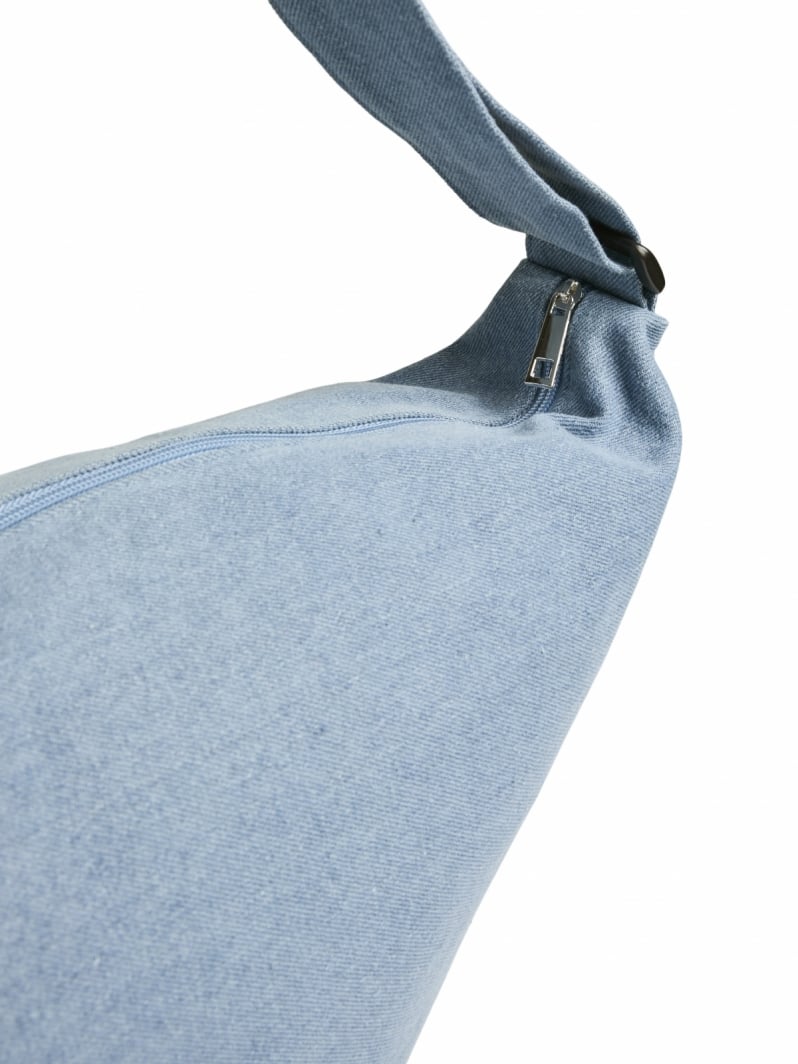 Τσάντα denim χιαστί PIECES 17160994