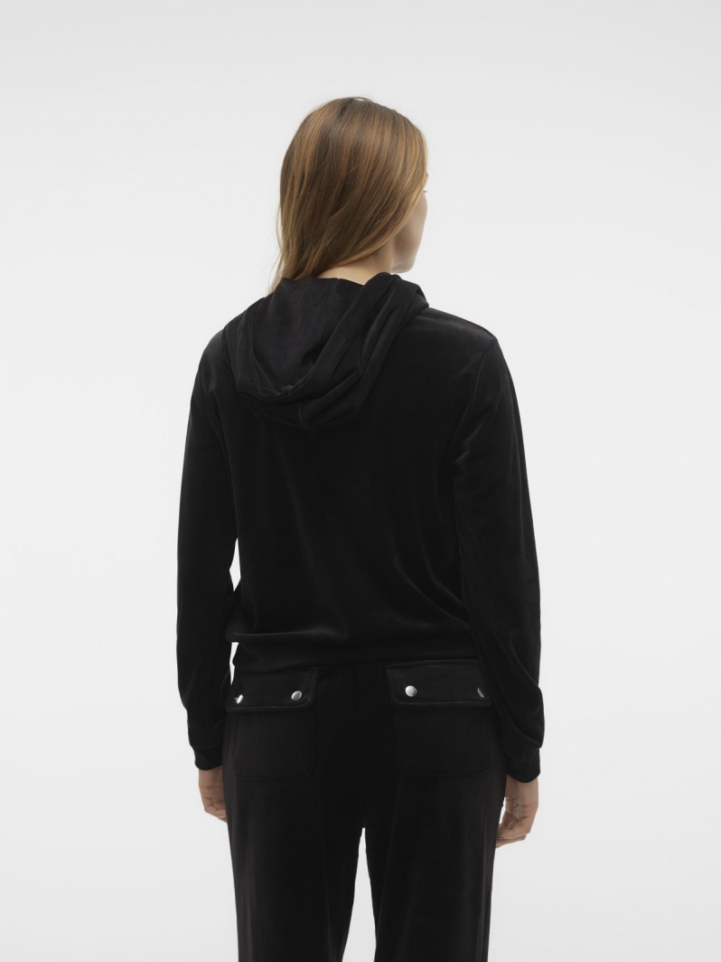 Ζακέτα velvet με κουκούλα Vero Moda 10294074