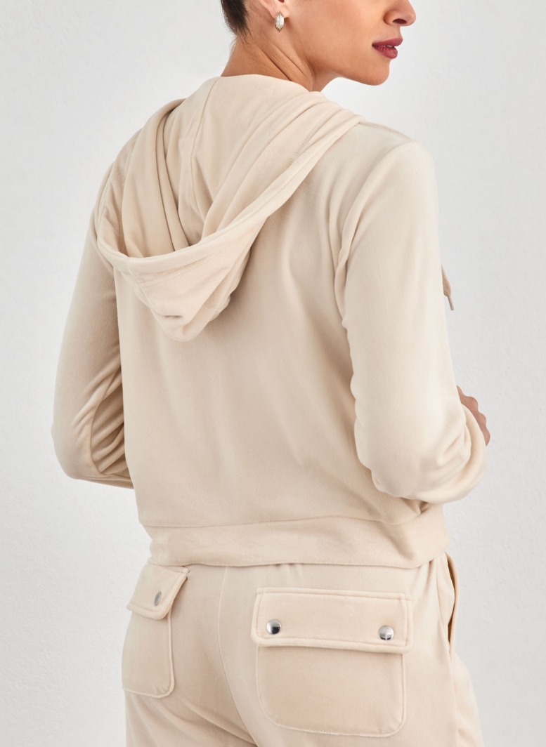 Ζακέτα velvet με κουκούλα Vero Moda 10294074