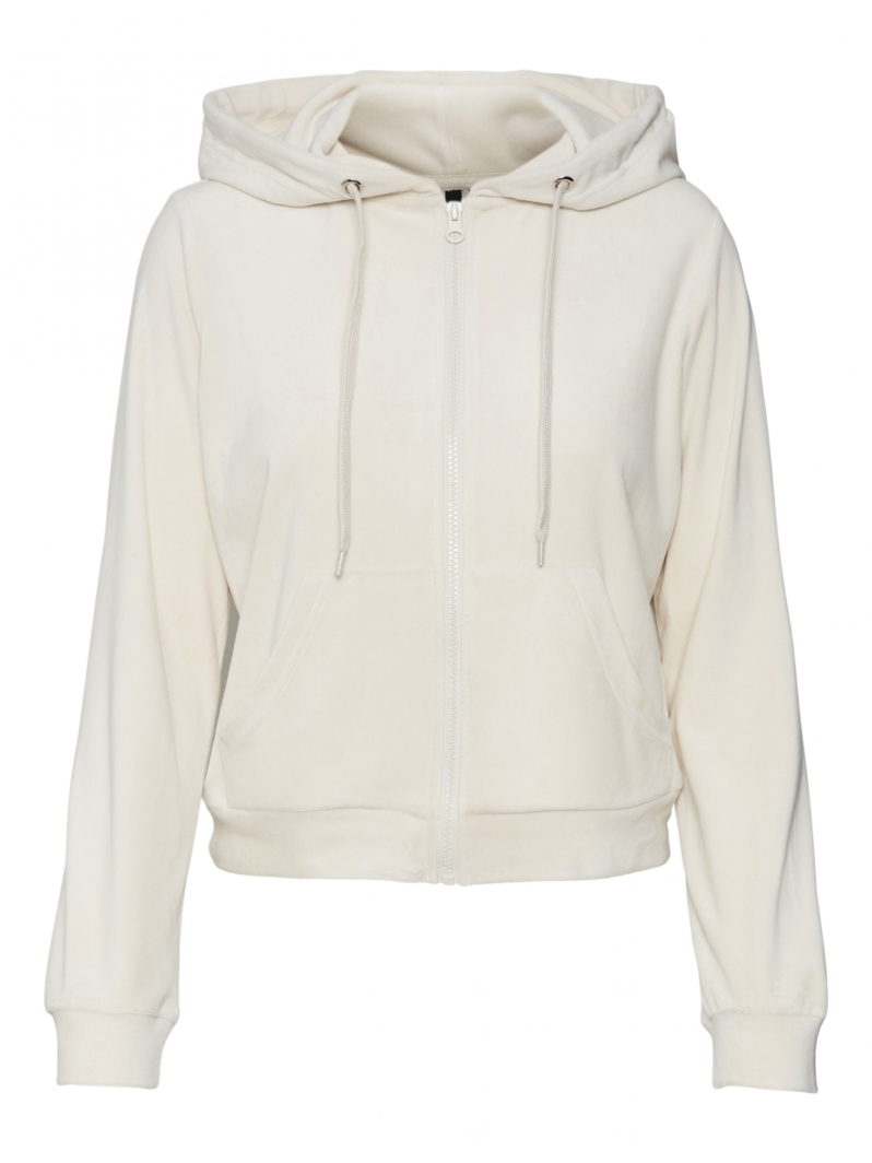 Ζακέτα velvet με κουκούλα Vero Moda 10294074
