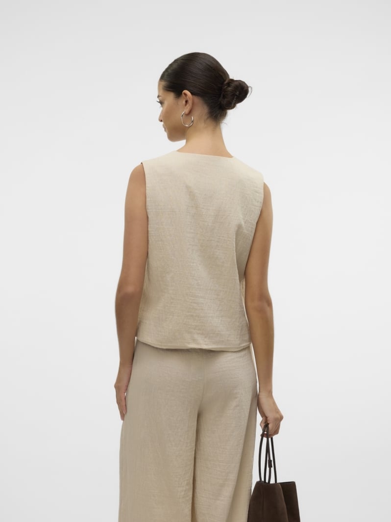 ΄Γιλέκο με κορδόνια Vero Moda 10326935