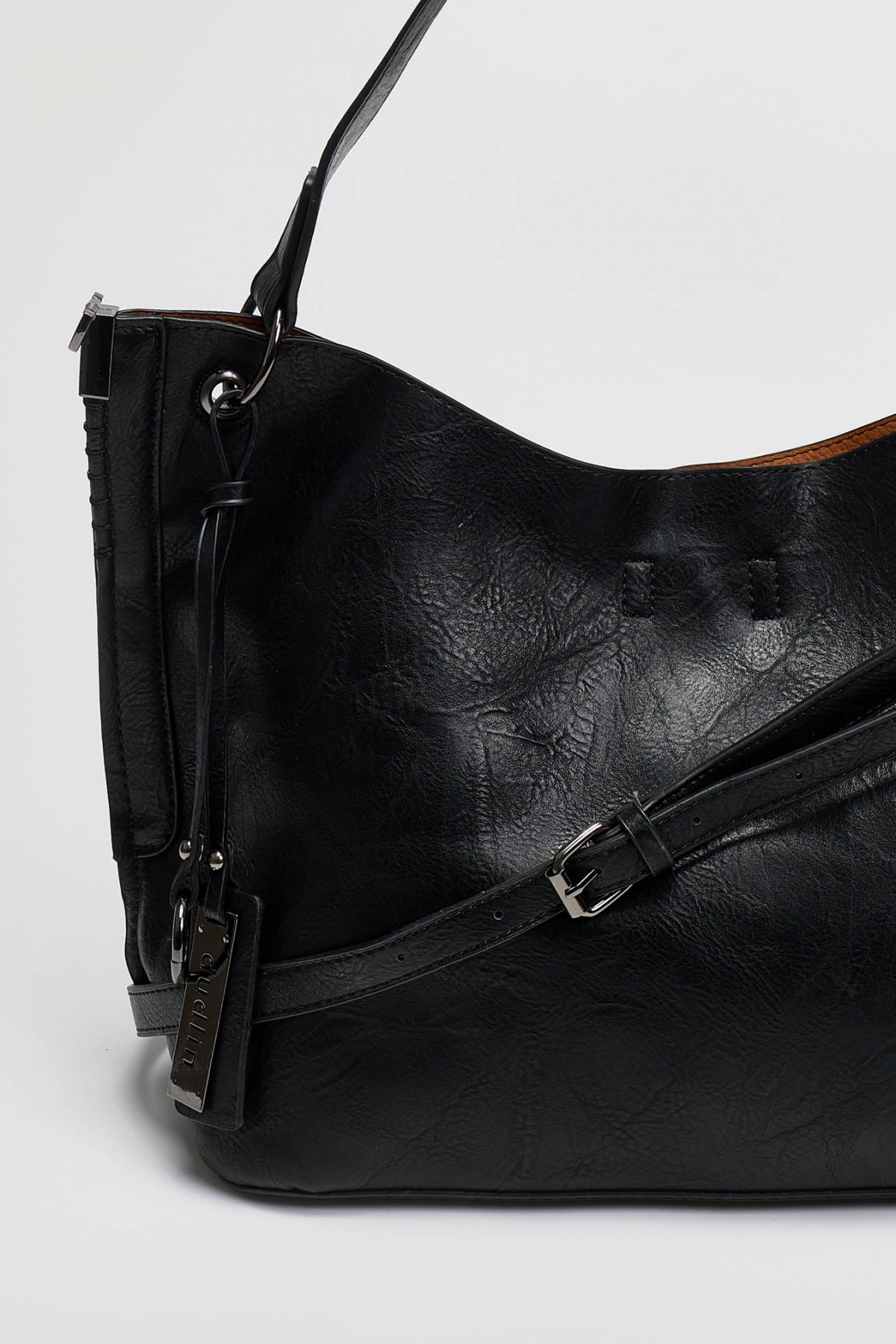 The Fashion Project Tote bag με εσωτερικό τσαντάκι - Μαύρο