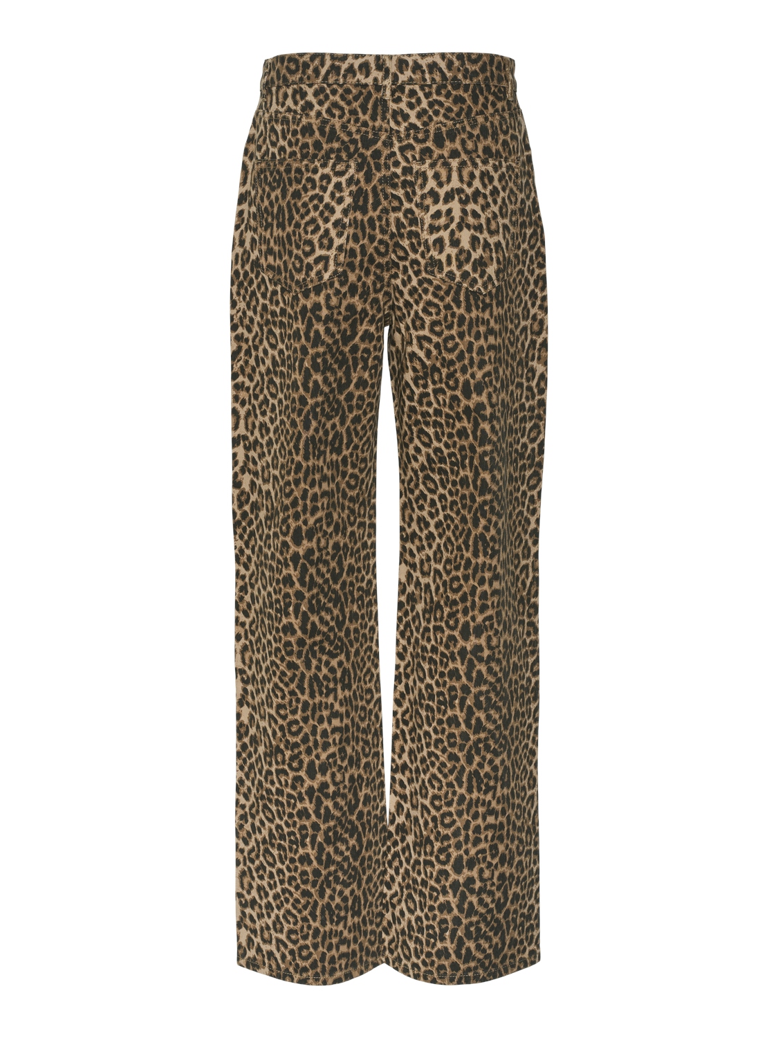 Wide leg τζιν με print Vero Moda 10330128 - Leopard φωτογραφία